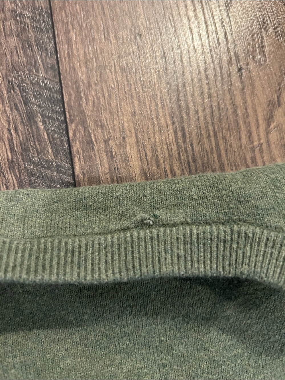 Goodfellow & Co. Men's medium Olive Green Crewneck Sweater - Picture 3 of 6
